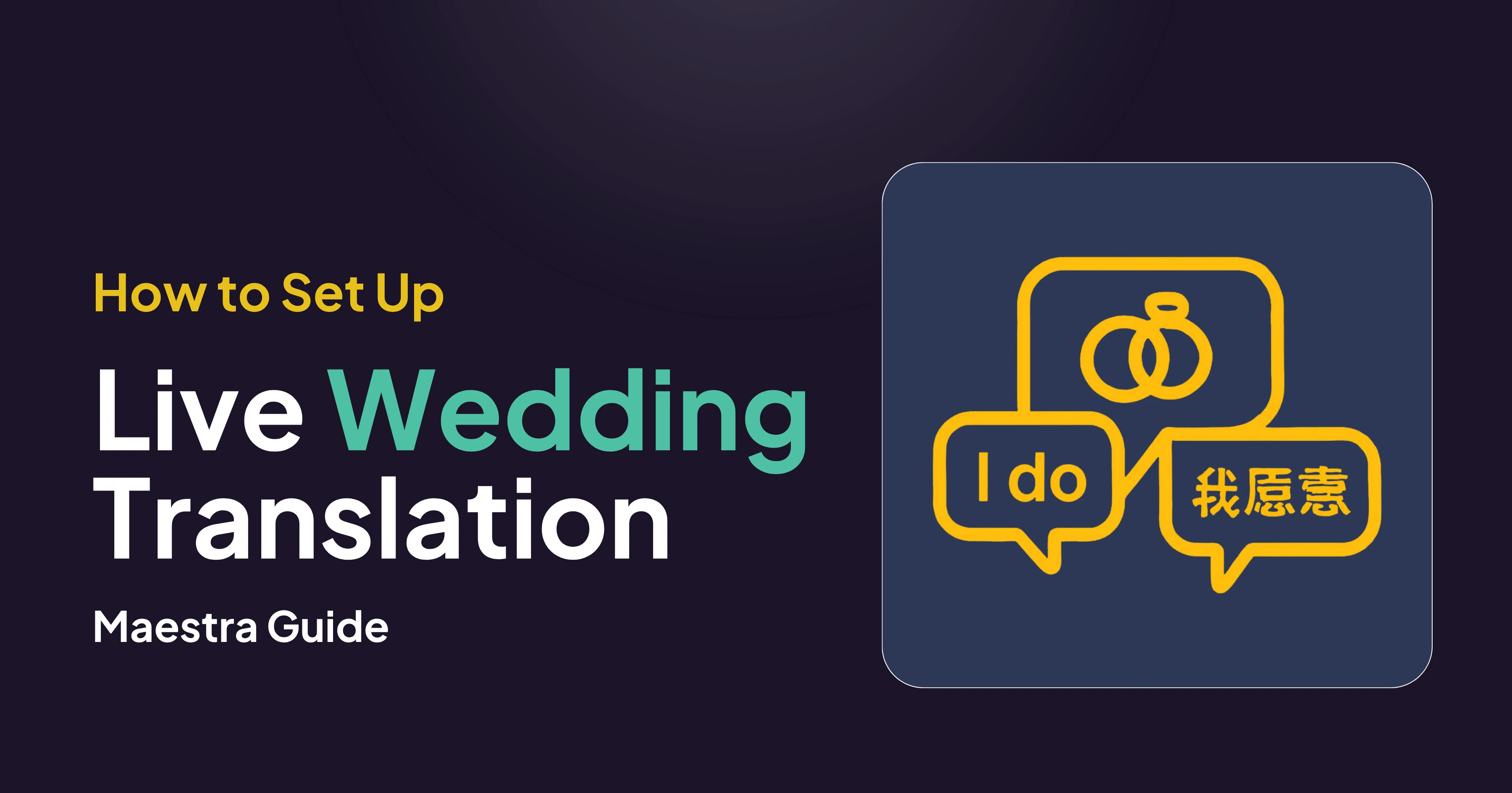 How to Set Up Live Wedding Translation & 7 Best Apps